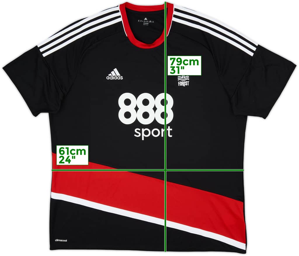 2016-17 Nottingham Forest Away Shirt - 10/10 - (XXL)