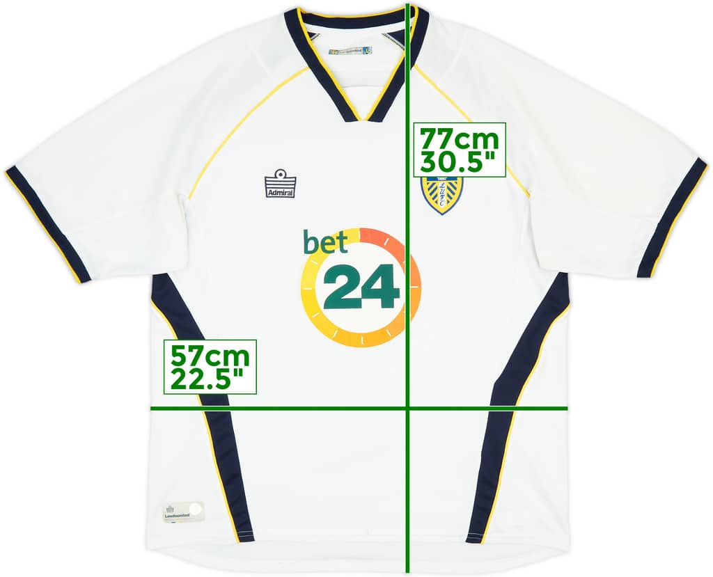 2006-07 Leeds United Home Shirt - 8/10 - (L)