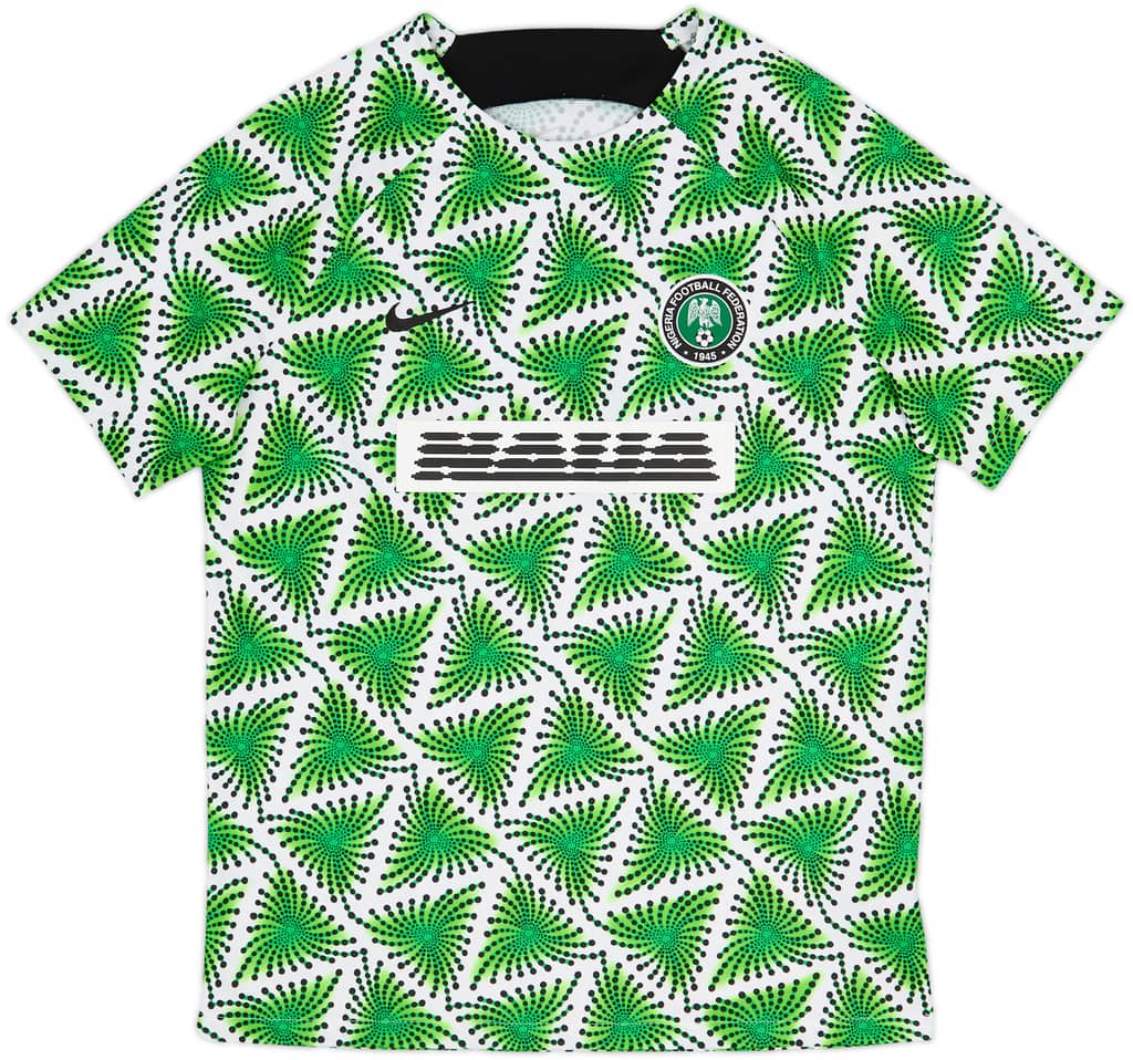 2022-23 Nigeria Nike Pre-Match Training Shirt - 8/10 - (L)