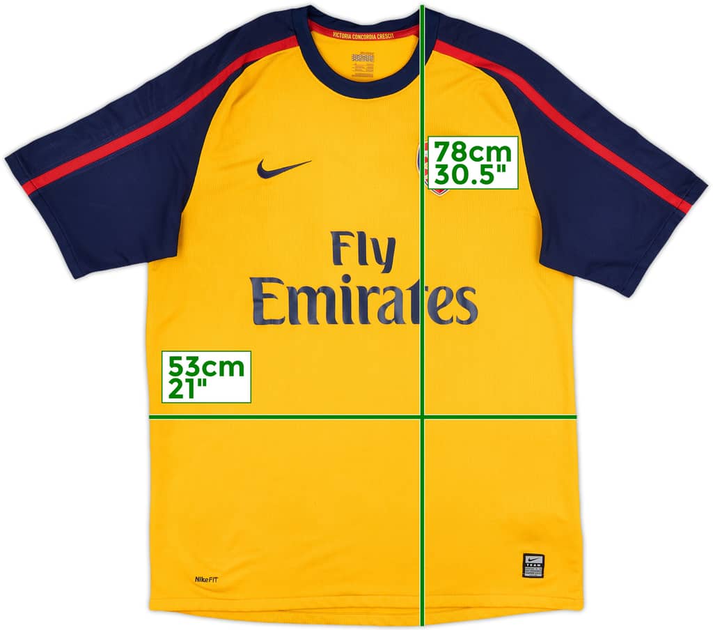 2008-09 Arsenal Away Shirt - 5/10 - (L)