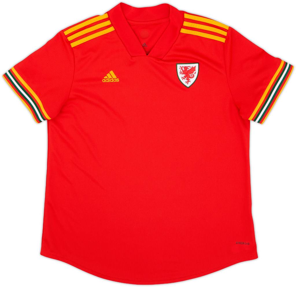 2020-21 Wales Home Shirt - 10/10 - (Women's L)