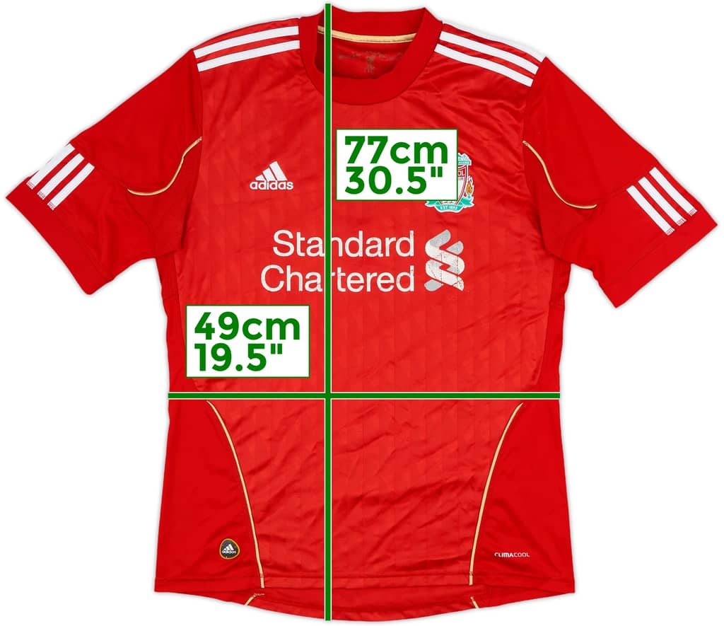 2010-12 Liverpool Home Shirt - 5/10 - (M)