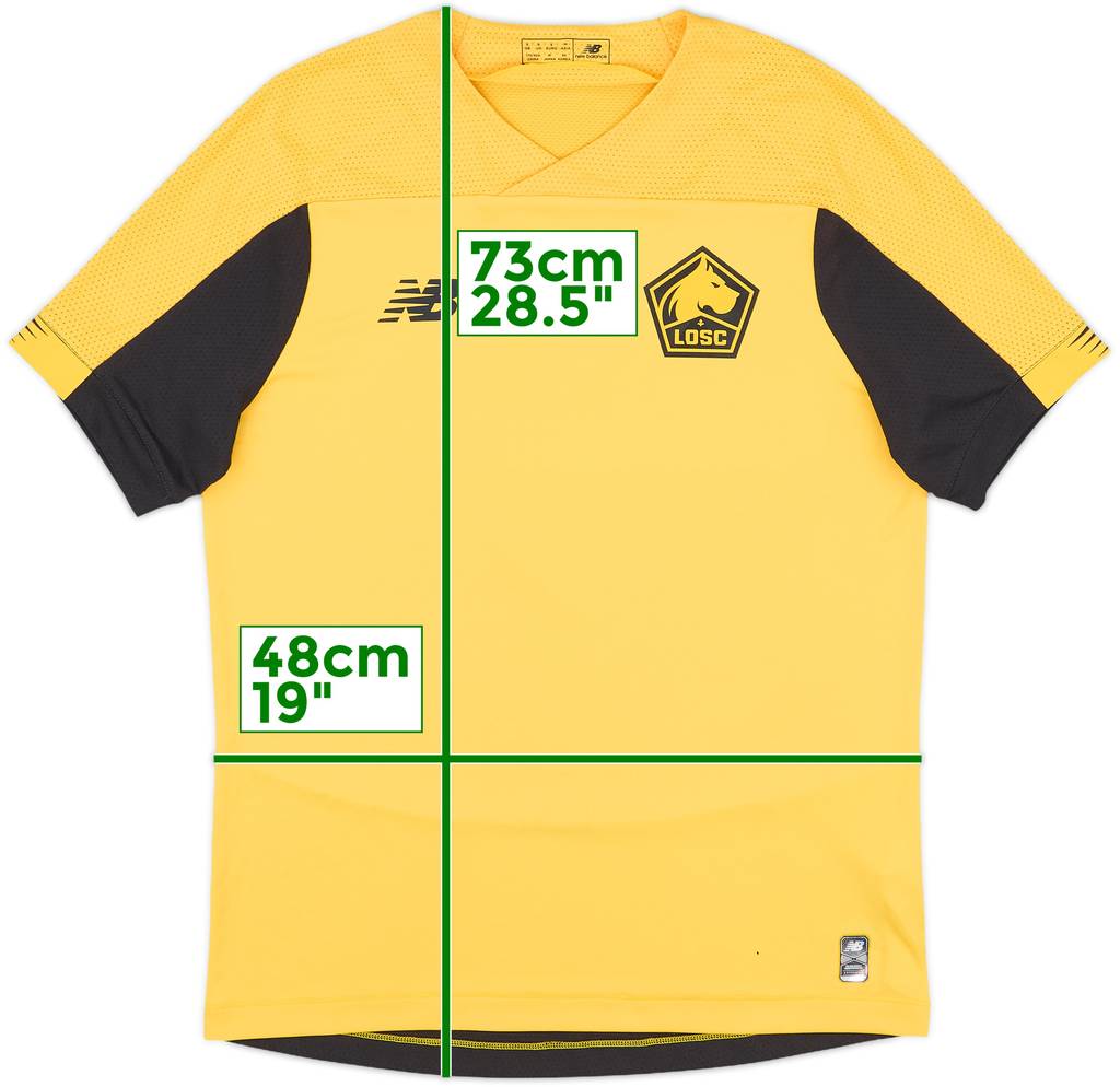 2019-20 Lille Away Shirt - 6/10 - (S)
