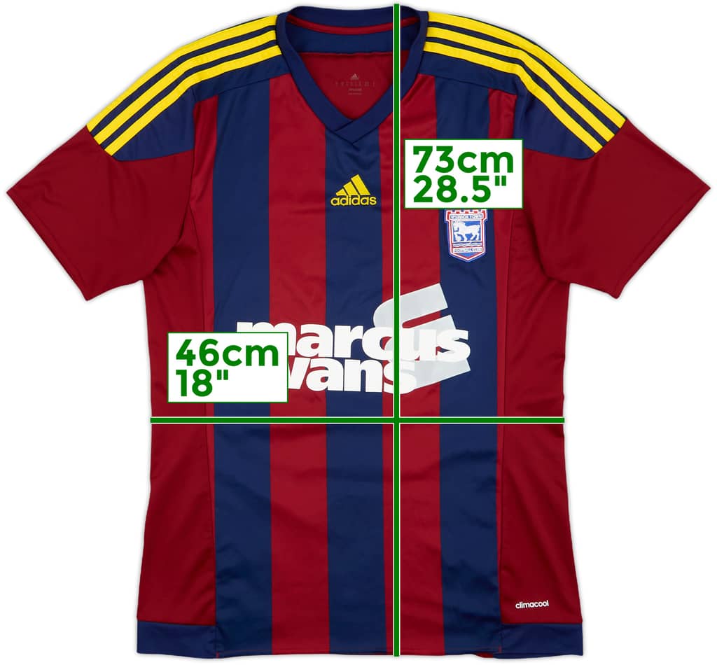 2015-16 Ipswich Away Shirt - 8/10 - (M)