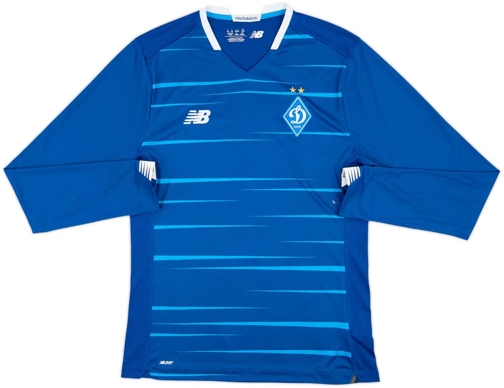 2020-21 Dynamo Kyiv Away L/S Shirt - 9/10 - (L)