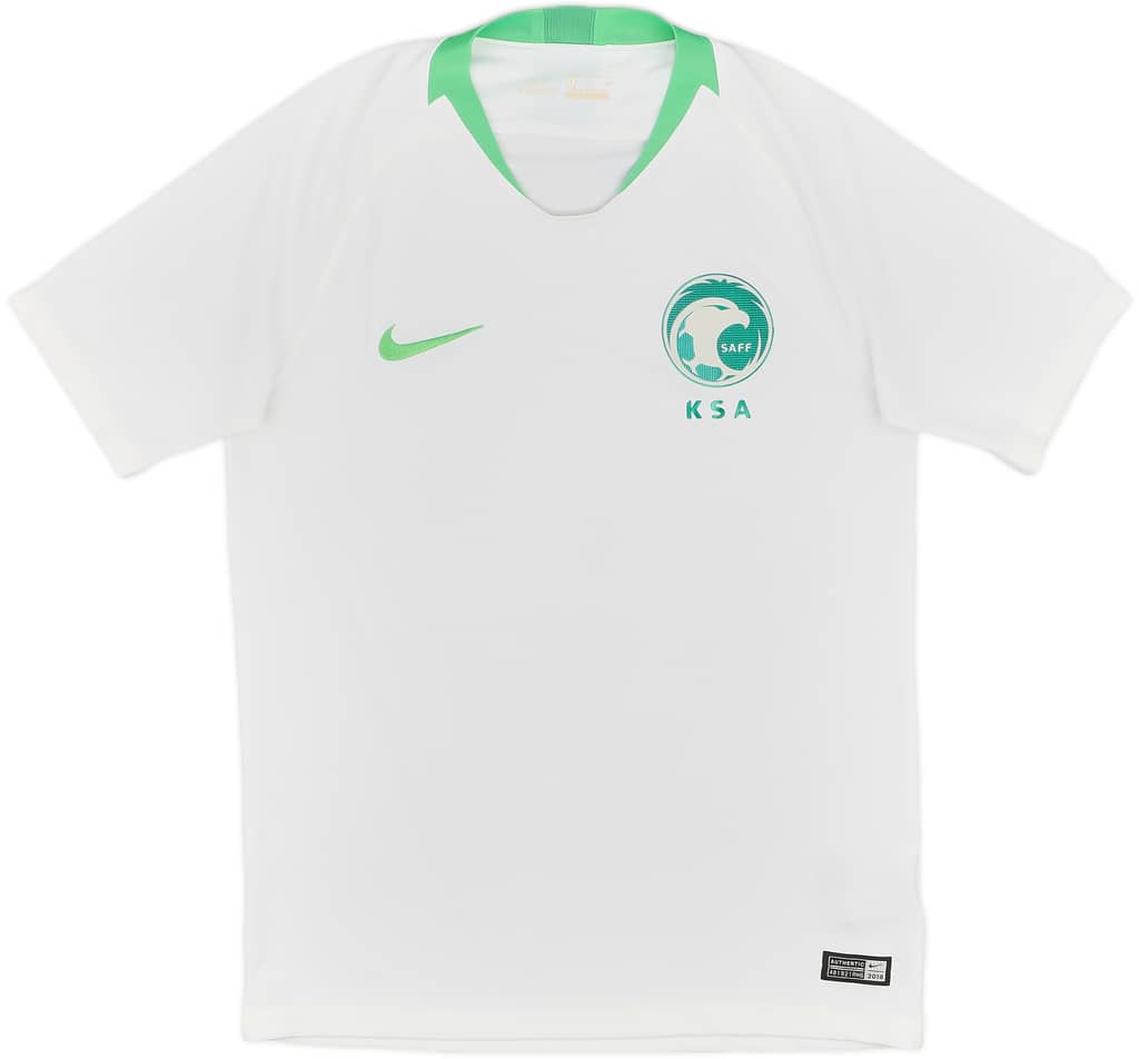 2018 Saudi Arabia Home Shirt - 9/10 - (S)