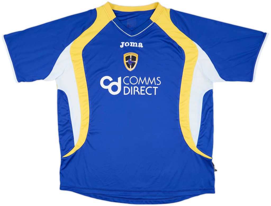 2007-08 Cardiff Home Shirt - 7/10 - (XL)