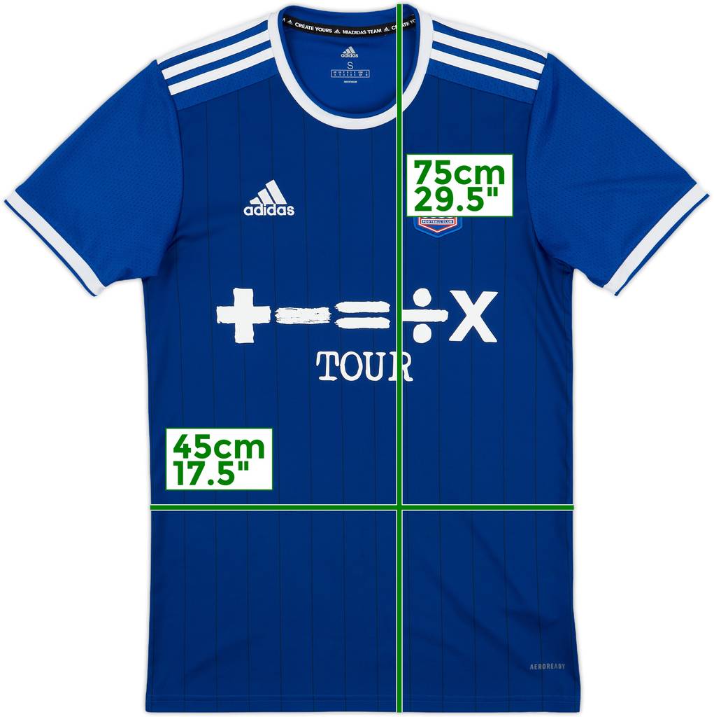 2021-22 Ipswich Home Shirt - 9/10 - (S)