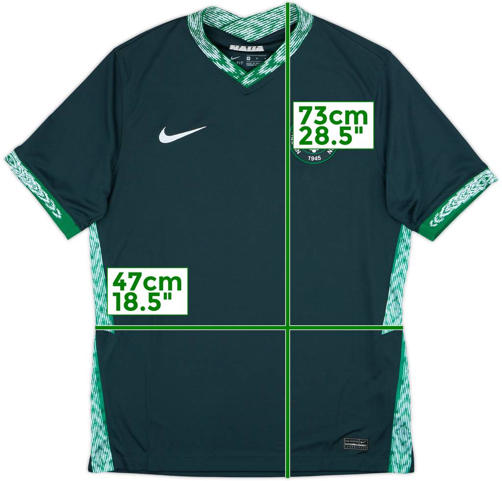 2020-21 Nigeria Home Shirt - 9/10 - (M)