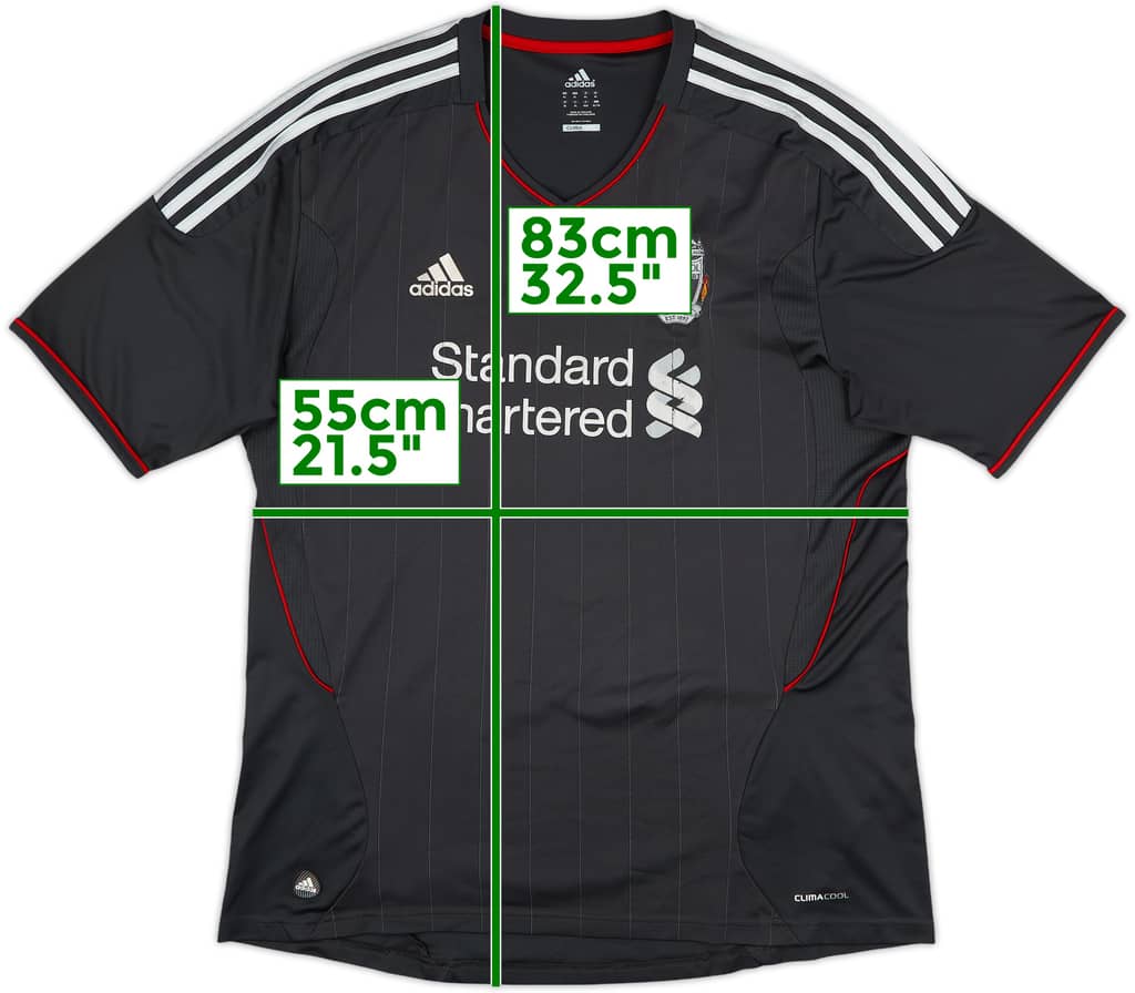 2011-12 Liverpool Away Shirt - 5/10 - (XL)