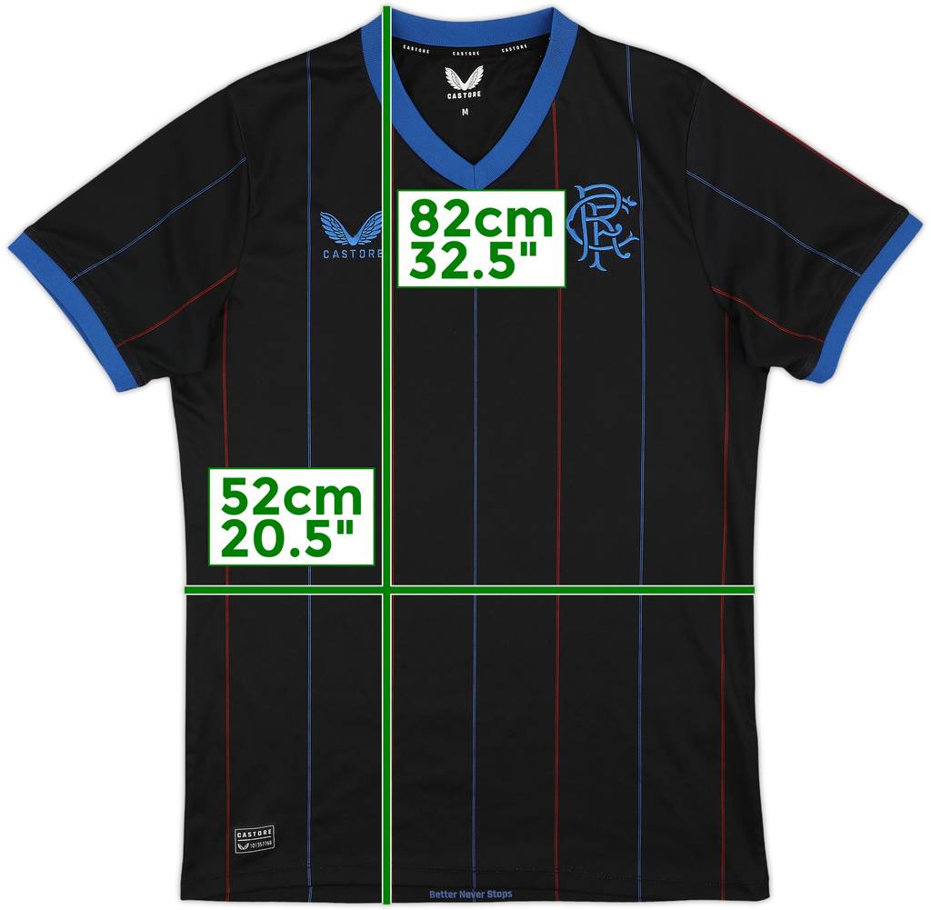 2022-23 Rangers Fourth Shirt - 9/10 - (M)