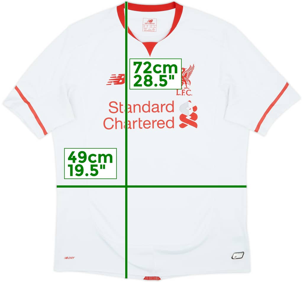 2015-16 Liverpool Away Shirt - 5/10 - (M)