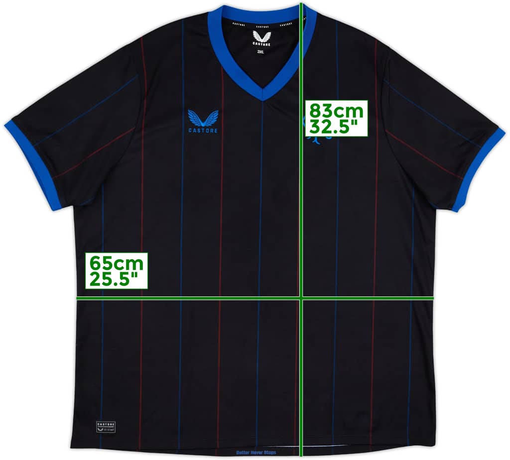 2022-23 Rangers Fourth Shirt - 10/10 - (XXL)