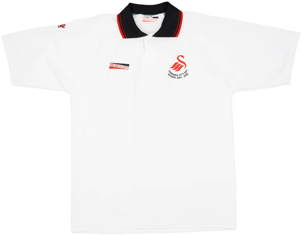 2001-02 Swansea City Home Shirt - 7/10 - (L)