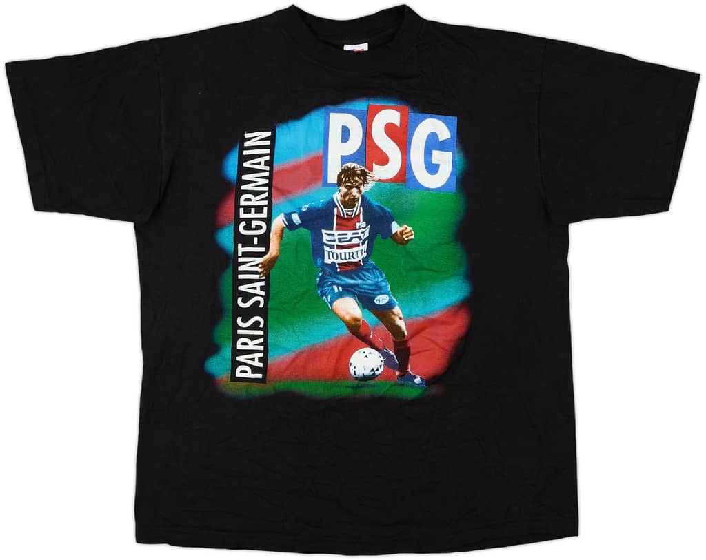 1994 Paris Saint-Germain Graphic Tee - 8/10 - (XL)