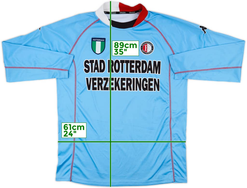 2002-03 Feyenoord GK Shirt - 10/10 - (XL)