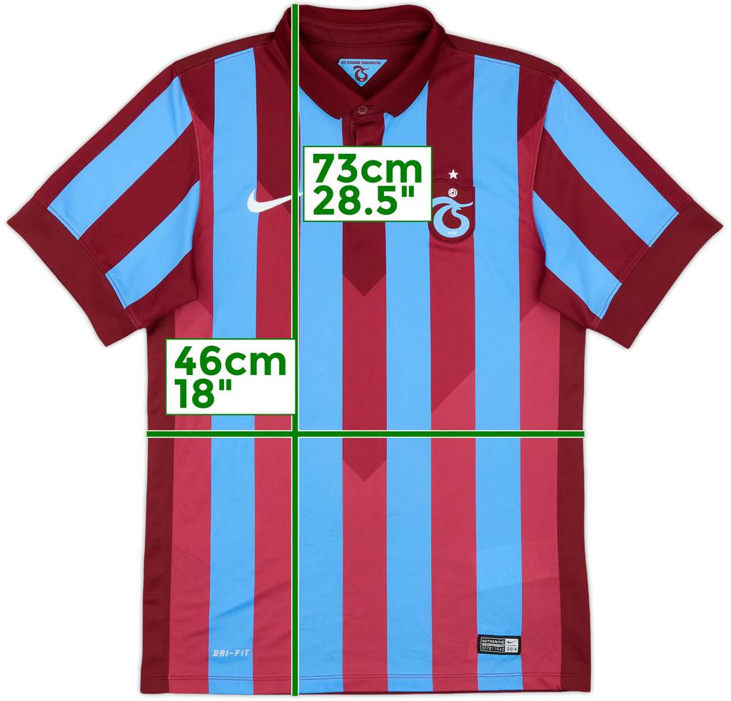 2014-15 Trabzonspor Home Shirt - 8/10 - (S)