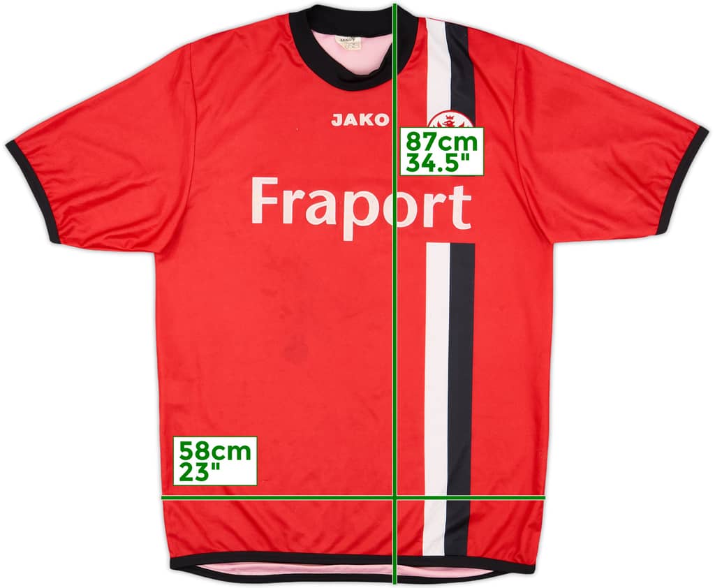 2005-06 Eintracht Frankfurt Home Shirt - 7/10 - (M/L)