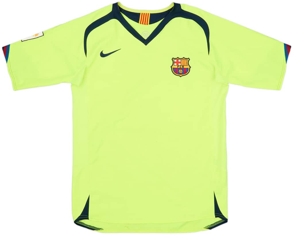 2005-06 Barcelona Away Shirt - 6/10 - (XL.Boys)