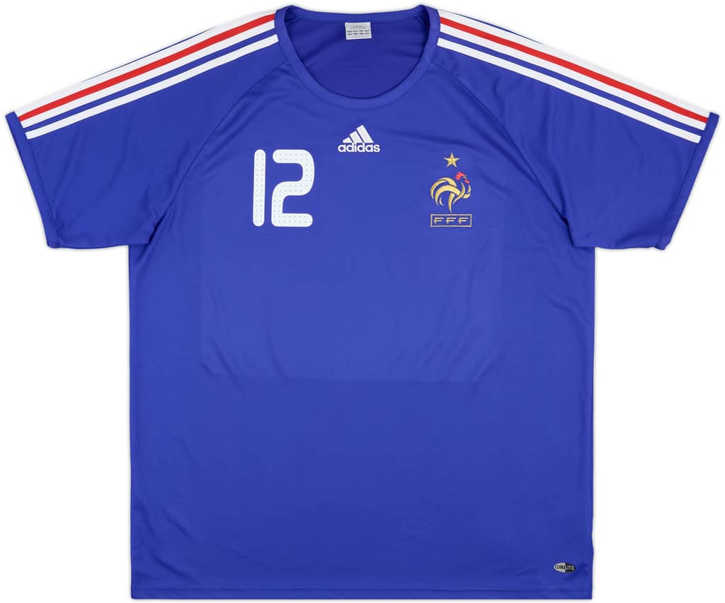 2007-08 France Basic Home Shirt Henry #12 - 8/10 - (S)