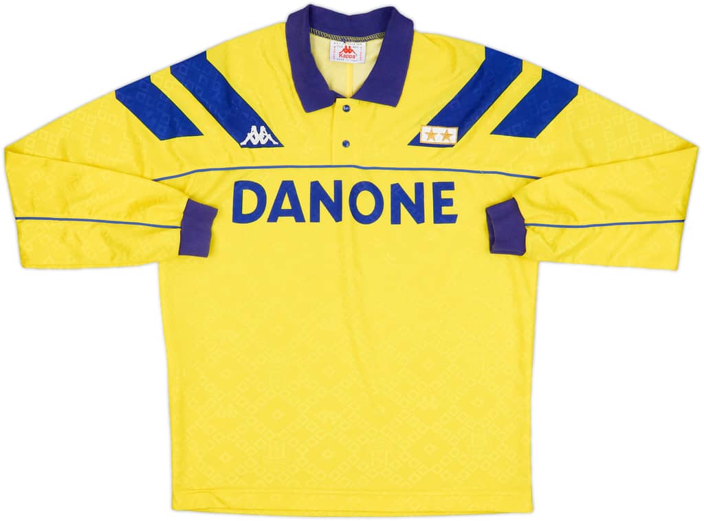 1992-94 Juventus Away L/S Shirt - 9/10 - (M)