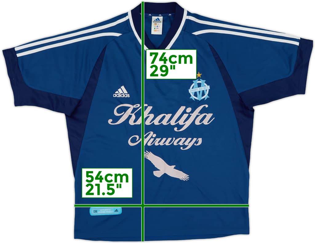 2001-02 Olympique Marseille Third Shirt - 7/10 - (M)