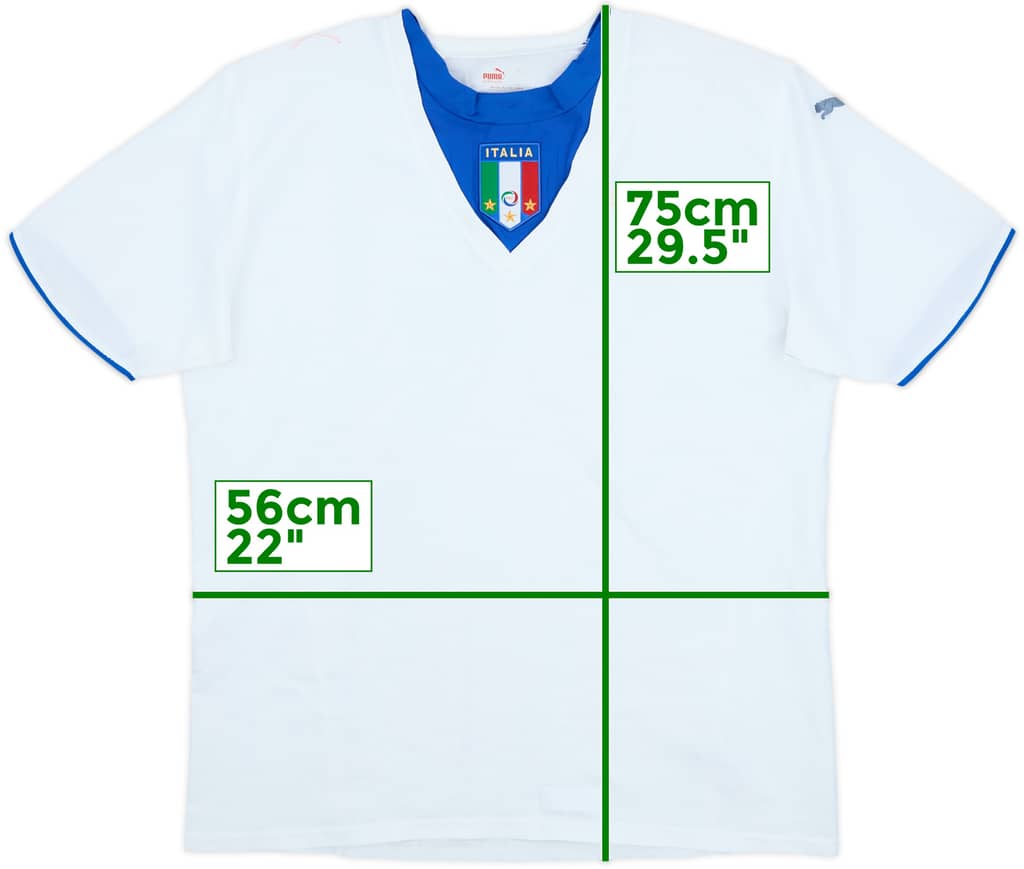 2006 Italy Away Shirt - 4/10 - (L)