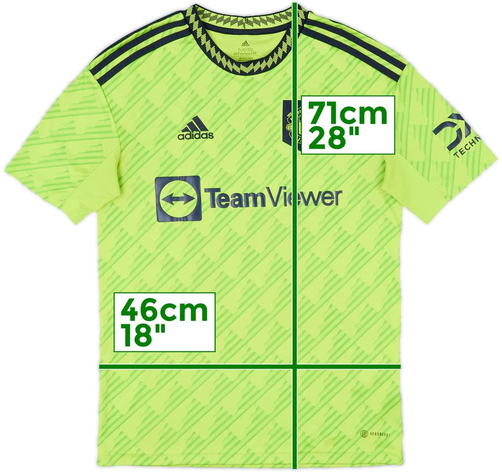 2022-23 Manchester United Third Shirt - 10/10 - (XL.Boys)