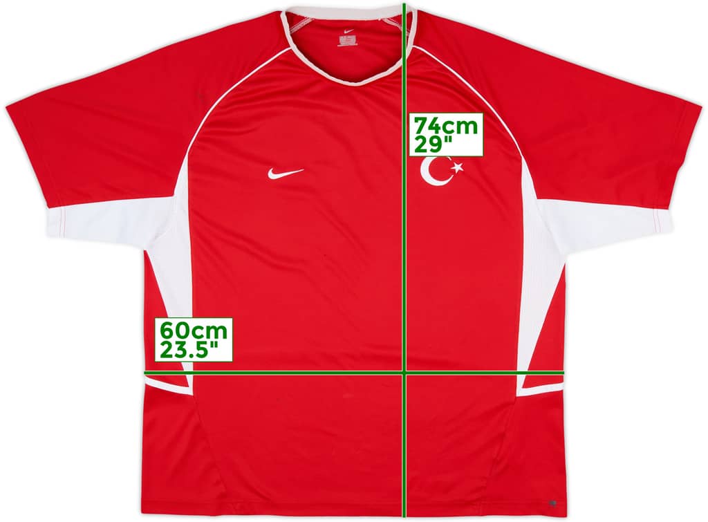 2003-04 Turkey Home Shirt - 7/10 - (XL)