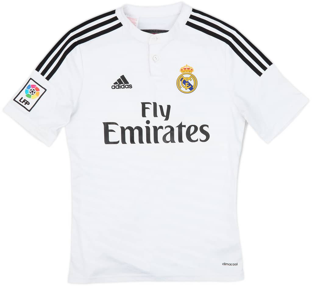 2014-15 Real Madrid Home Shirt - 8/10 - (XL.Boys)