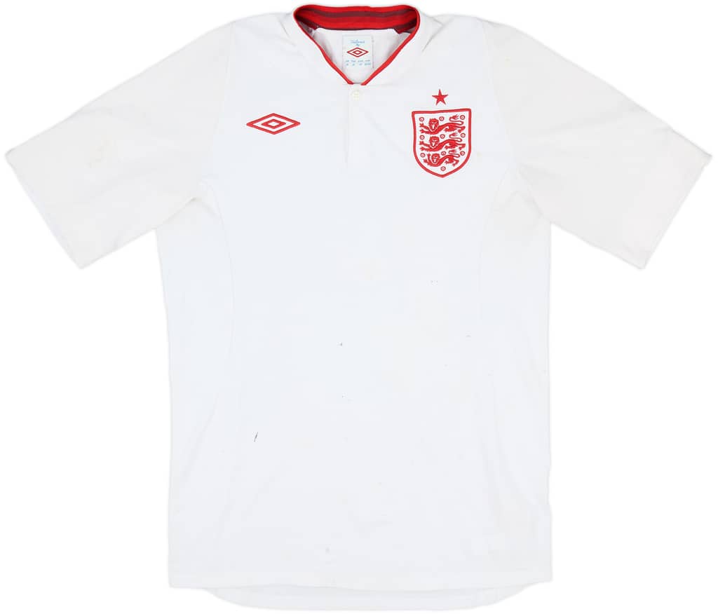 2012-13 England Home Shirt - 4/10 - (M)