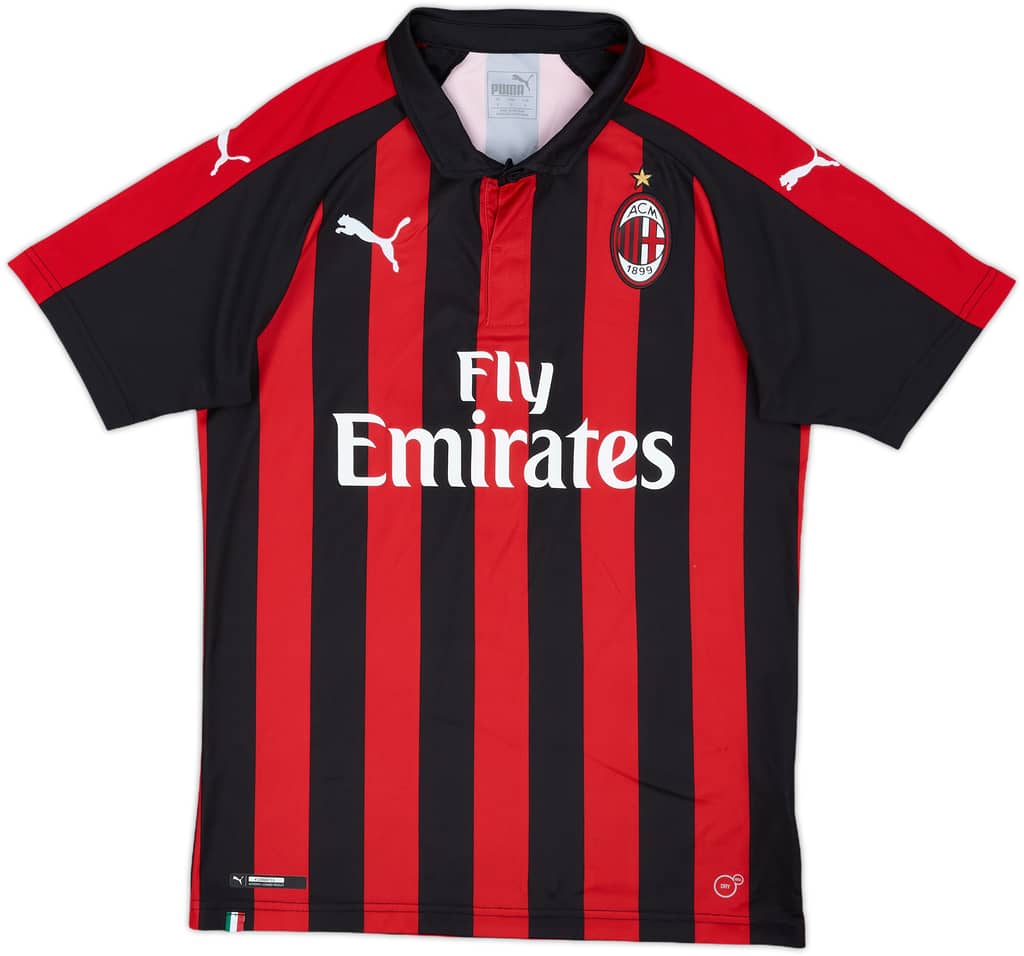 2018-19 AC Milan Home Shirt - 8/10 - (S)