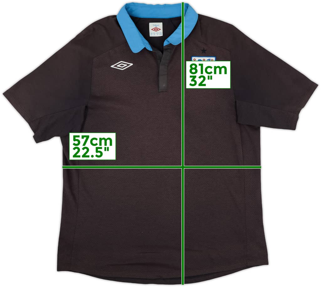 2012-13 England Away Shirt - 5/10 - (XL)