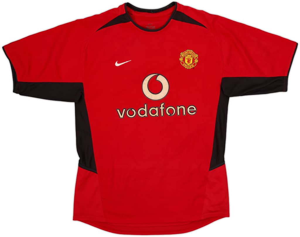 2002-04 Manchester United Home Shirt - 5/10 - (S)