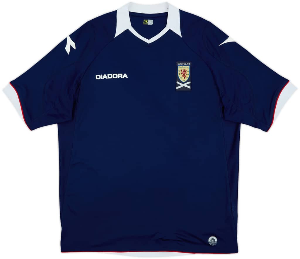 2008-09 Scotland Home Shirt - 9/10 - (L)