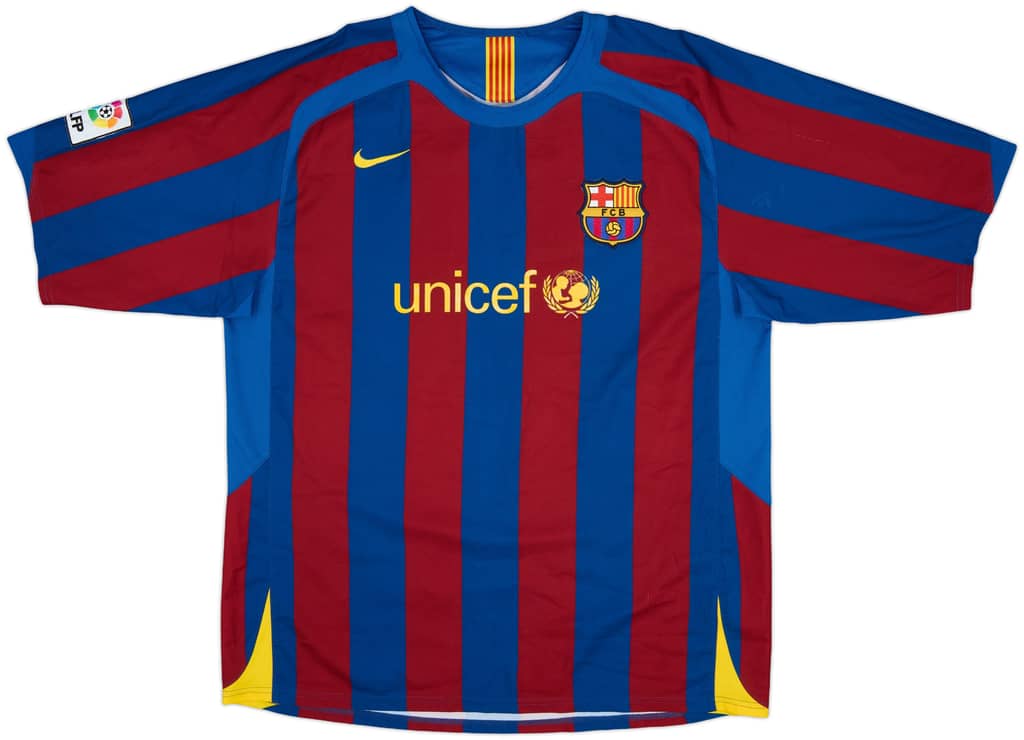 2005-06 Barcelona Prototype Home Shirt - 6/10 - (XL)