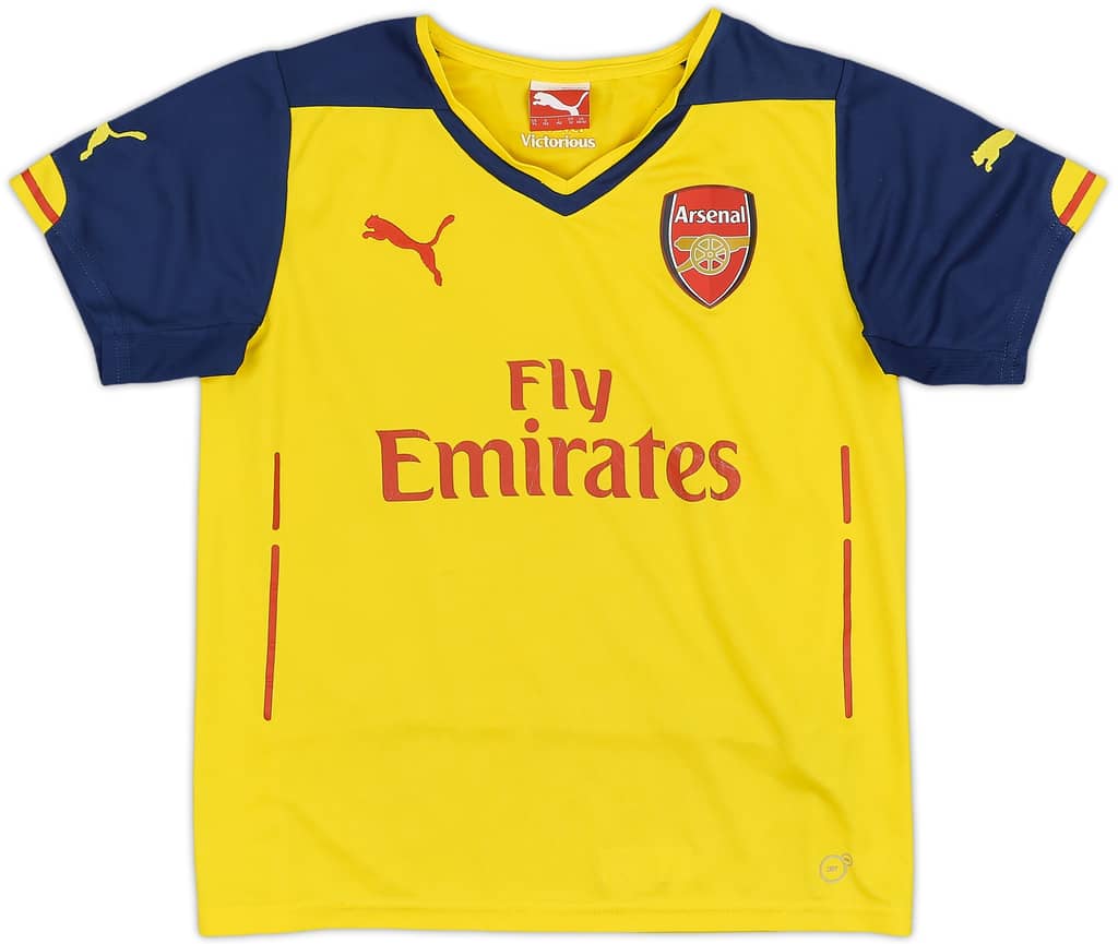 2014-15 Arsenal Away Shirt - 7/10 - (L.Boys)