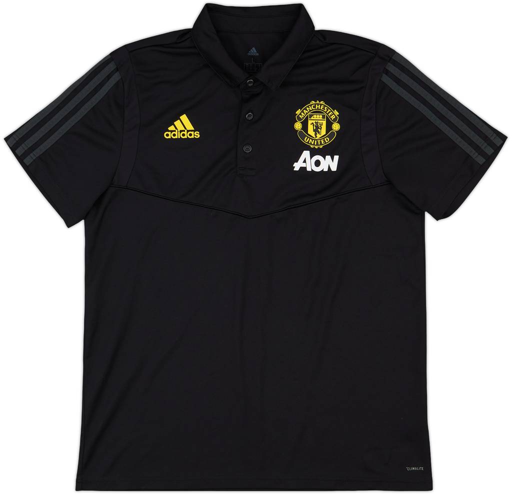 2019-20 Manchester United adidas Polo Shirt - 9/10 - (L)