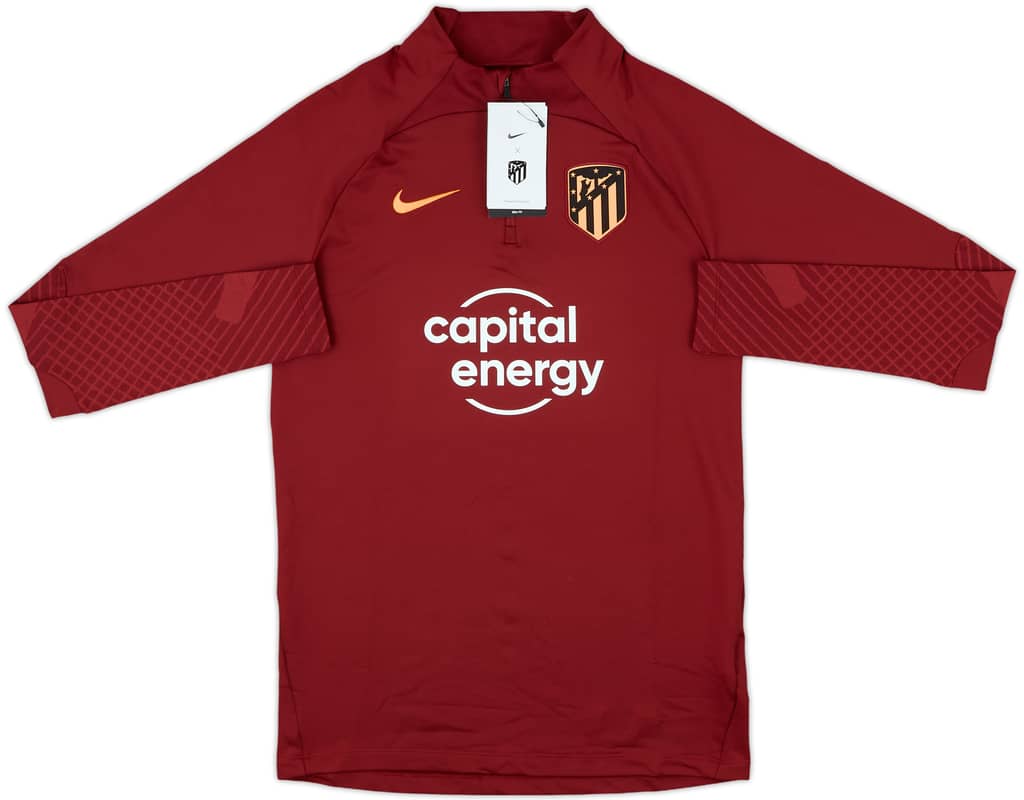 2022-23 Atletico Madrid Nike 1/4 Zip Training Top (S)