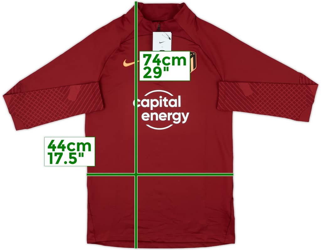 2022-23 Atletico Madrid Nike 1/4 Zip Training Top (S)