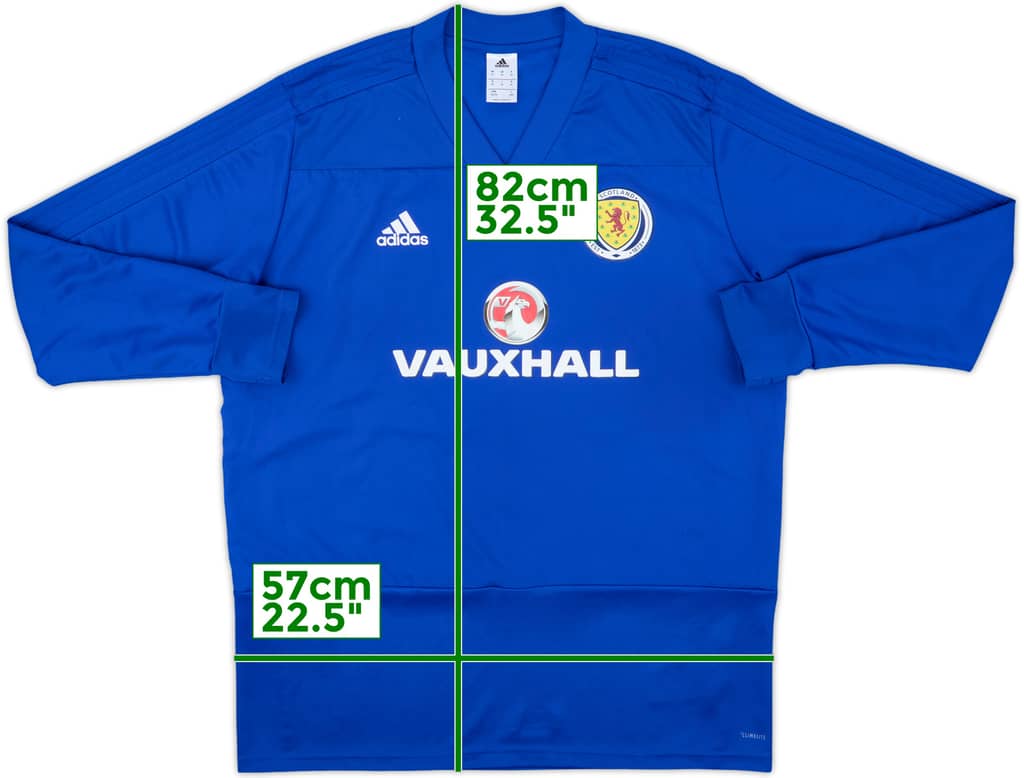 2017-18 Scotland adidas Drill Top - 10/10 - (XL)