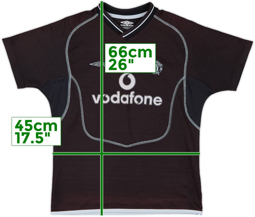 2000-02 Manchester United GK Shirt - 8/10 - (L.Boys)