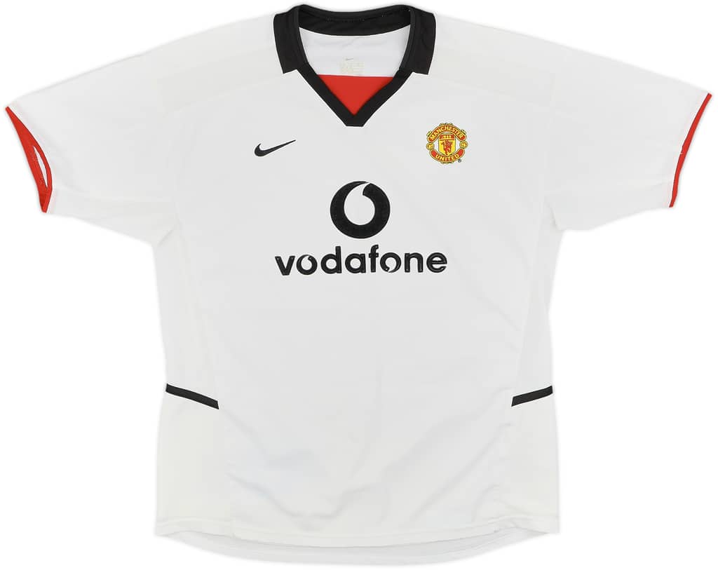 2002-03 Manchester United Away Shirt - 8/10 - (XL.Boys)