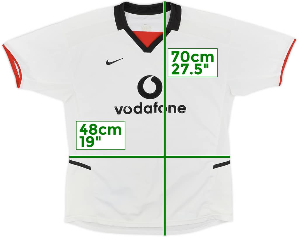 2002-03 Manchester United Away Shirt - 8/10 - (XL.Boys)