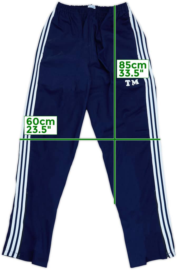 1988-90 Arsenal Staff Issue adidas Track Pants/Bottoms 'TM'