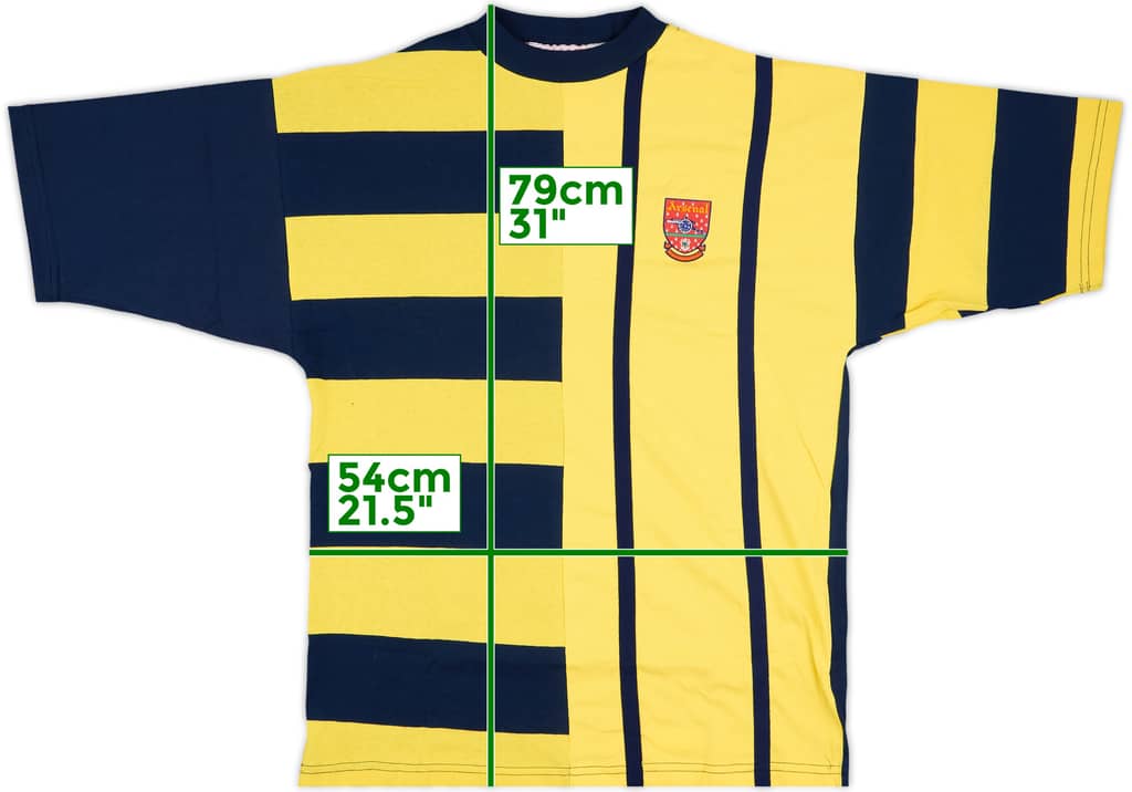 1991-93 Arsenal Cotton Tee - 8/10 - (L)