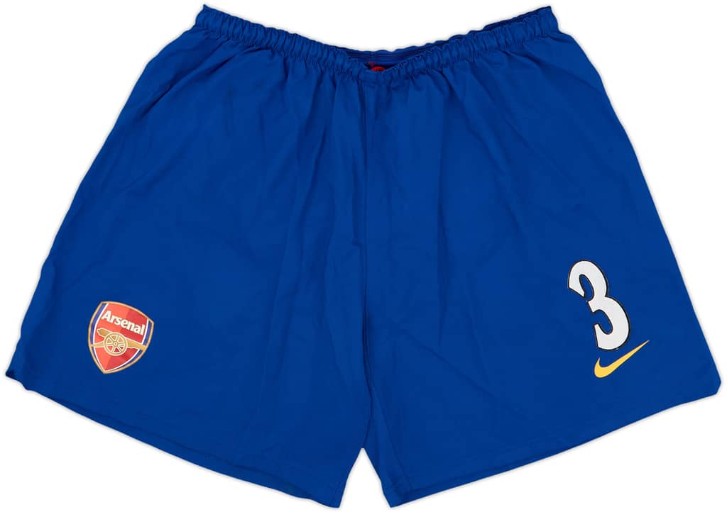 2003-04 Arsenal Player Issue Away Shorts #3 - 8/10 - (L)