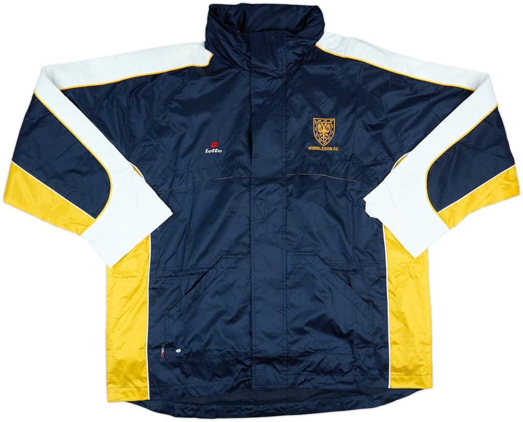 1998-00 Wimbledon Lotto Hooded Rain Jacket (XXL)