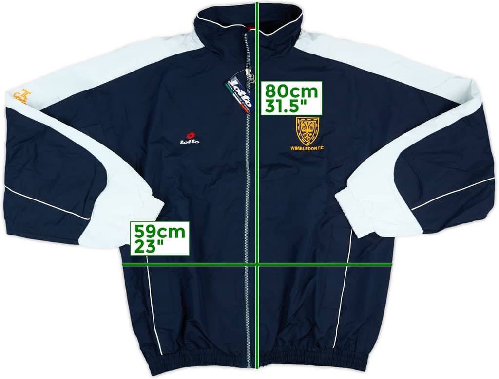 1998-00 Wimbledon Lotto Track Jacket (XL)