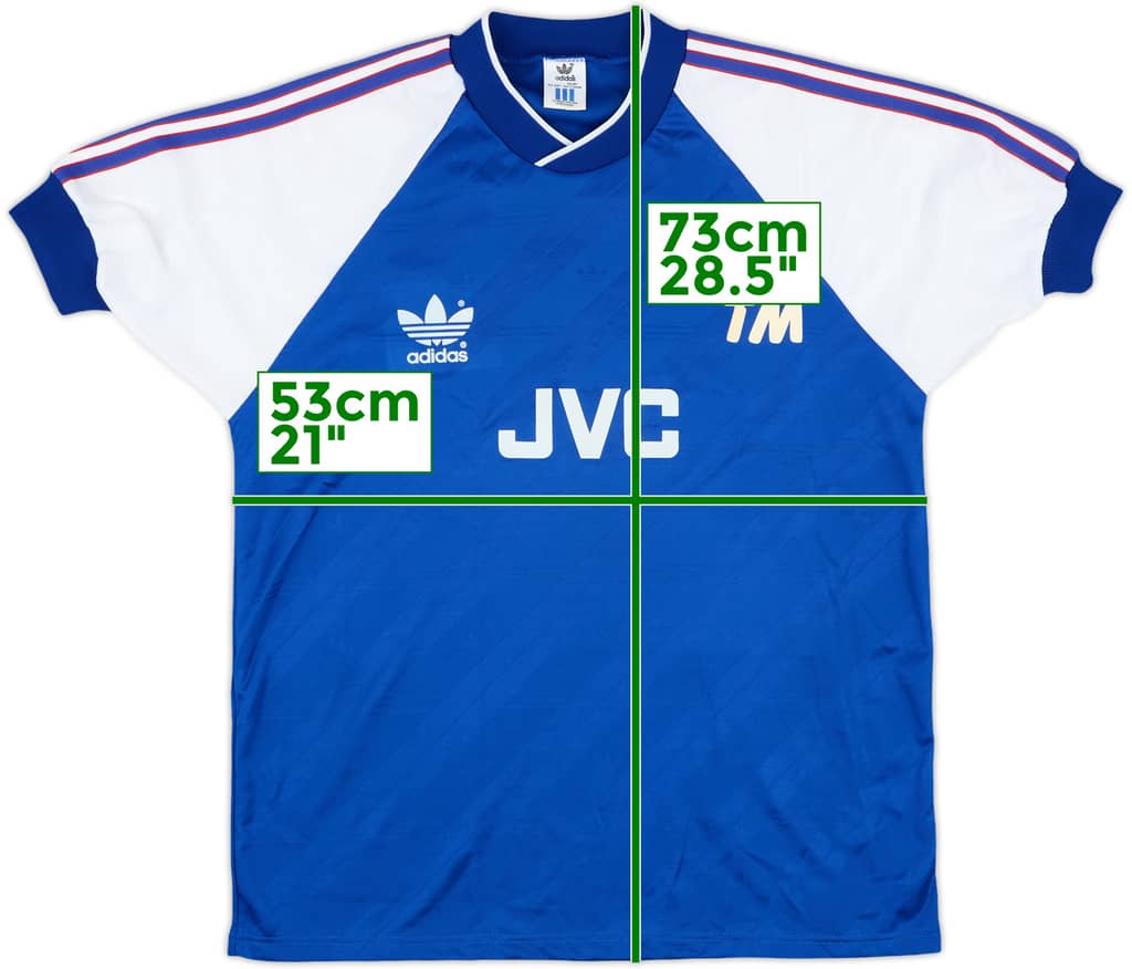 1986-88 Arsenal Staff Issue adidas Training Shirt 'TM'